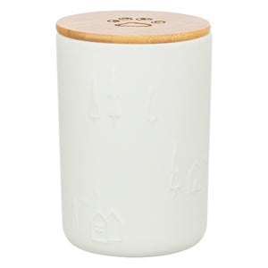 Trixie Snackpot Keramiek Wit voerbak hond 13x13x19 cm