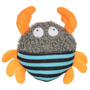 Trixie Krab Pluche / Stof Met Kattenkruid / Catnip kattenspeelgoed 9 cm