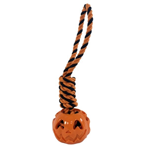 Fofos Halloween Werpflostouw Met Pompoen TPR 31x9,5x9,5 cm