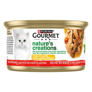 Gourmet Natures Creations Filet Rund kattenvoer natvoer 24x85 gr