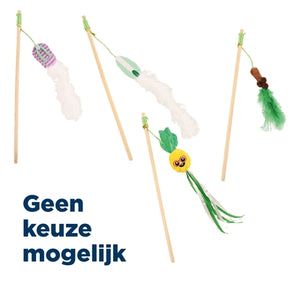 Croci Kattenhengel Summer Assorti kattenspeelgoed 40 cm