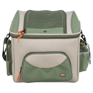 Trixie Fietsmand Voor Stuur Polyester Olijfgroen / Beige outdoor 48x34x40 cm