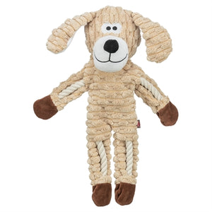 Trixie Hond Pluche Met Touw Zand hondenspeelgoed 38 cm