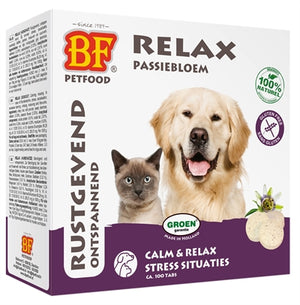 bf Petfood Relax Hond / Kat Rustgevend / Kalmerend snacks gist 100 st