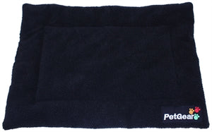 Petgear Ligmat Zwart hondenmand 107x71x3 cm