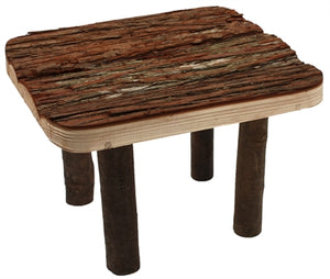Happy Pet Raw Wooden Platform knaagdierspeelgoed 25x30x18 cm
