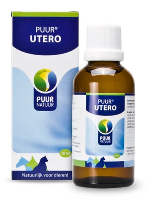 Puur Natuur Utero voedingssupplement hond 50 ml