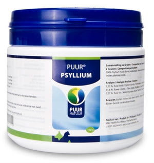 Puur Natuur Psyllium Hond en Kat vachtverzorging 150 gr