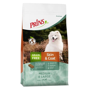 Prins Procare Graanvrij Skin & Coat hondenvoer droogvoer 12 kg