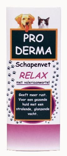 Proderma Schapenvet Relax Met Valeriaanwortel voedingssupplement hond 3 st