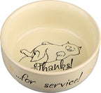 Trixie Voerbak Thanks For Service Assorti kat 15 cm 0,3 ltr