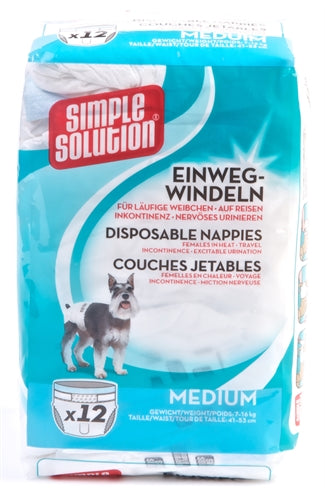 Simple Solution Wegwerp Honden Luier hondenpoepzakjes