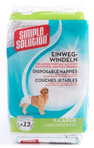 Simple Solution Wegwerp Honden Luier hondenpoepzakjes