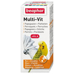 Beaphar Multi-vit Papegaai en Grote Parkieten voedingssupplement vogel