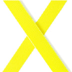 Flexi Rollijn Giant Tape Neon Zwart / Geel hondenhalsband hondenriem