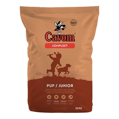 Cavom Compleet Pup/junior hondenvoer droogvoer 5 kg