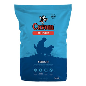 Cavom Compleet Senior hondenvoer droogvoer 20 kg