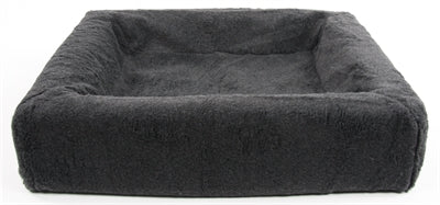 BIA BED FLEECE HOES HONDENMAND GRIJS BIA-7 120X100X15 CM