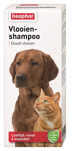 BEAPHAR VLOOIENSHAMPOO HOND / KAT 200 ML