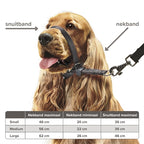 Beaphar Gentle Leader Zwart hondenhalsband hondenriem nylon
