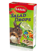 Sanal Knaagdier 3-PACK Drops Yogurt / Salad / Wild Berry snacks zacht 3x45 gr