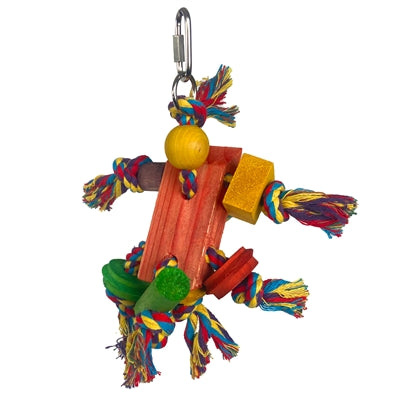 Happy Pet Speelgoed Papegaai Fiesta vogelspeelgoed 31x12x10 cm