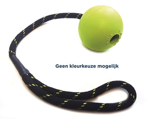 Happy Pet Tough Toys Bal Aan Touw Rubber hondenspeelgoed Jumbo 33,5x8X8 cm