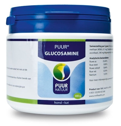 Puur Natuur Puur Glucosamine Voor de Hond en Kat voedingssupplement