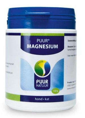 Puur Natuur Puur Magnesium Hond & Kat voedingssupplement 150 gr