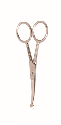 TOOLS-2-GROOM POTENSCHAARTJE GEBOGEN MET AFGERONDE PUNT 4,5 INCH 11,5 CM