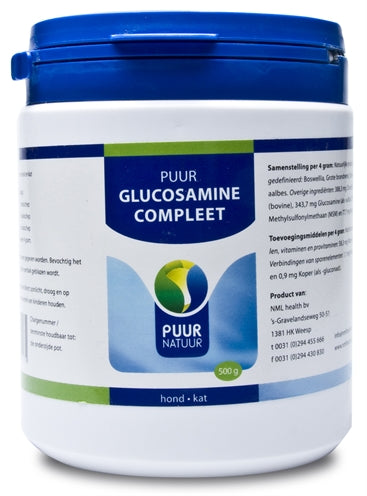 Puur Natuur Glucosamine Extra (compleet) Voor Hond en Kat vachtverzorging