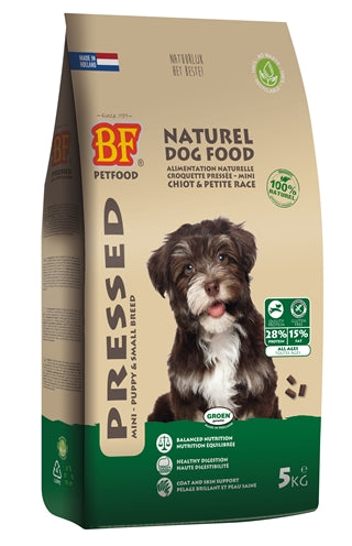 bf Petfood Geperst Puppy en Kleine Rassen hondenvoer droogvoer 5 kg