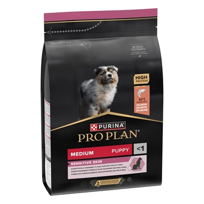 Pro Plan Puppy Medium Sensitive Skin hondenvoer droogvoer