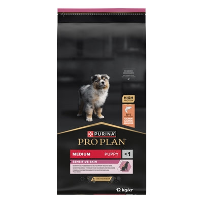 Pro Plan Puppy Medium Sensitive Skin hondenvoer droogvoer