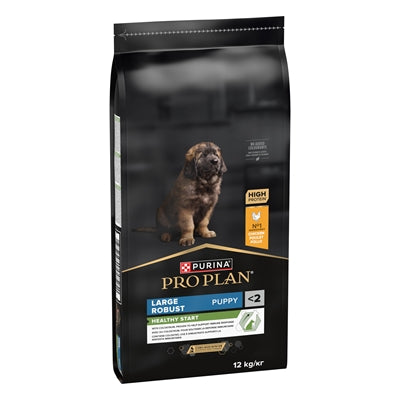 Pro Plan Puppy Large Breed Robuust Kip / Rijst hondenvoer droogvoer 12 kg