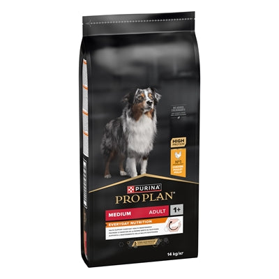 Pro Plan Dog Adult Medium Kip / Rijst hondenvoer droogvoer 14 kg