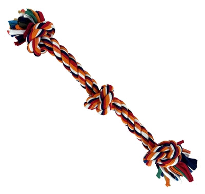 Happy Pet Twist-tee 3 Knoop Tugger hondenspeelgoed 33x6X5 cm