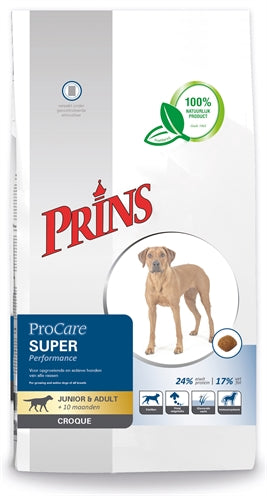 Prins Procare Croque Super Performance hondenvoer droogvoer 10 kg