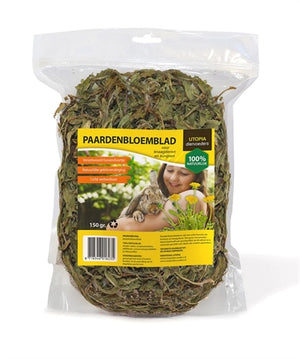 Utopia Paardenbloemblad knaagdiervoer konijnenvoer 150 gr