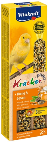 VITAKRAFT KANARIE KRACKER HONING 2 IN 1
