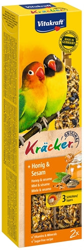 VITAKRAFT AGAPORNISKRACKER HONING 2 IN 1