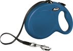 Flexi Rollijn Classic Tape Blauw hondenhalsband hondenriem