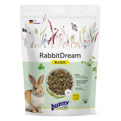 BUNNY NATURE KONIJNENDROOM BASIC 4 KG