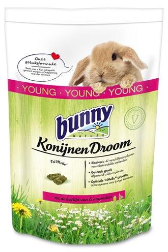BUNNY NATURE KONIJNENDROOM YOUNG 1,5 KG