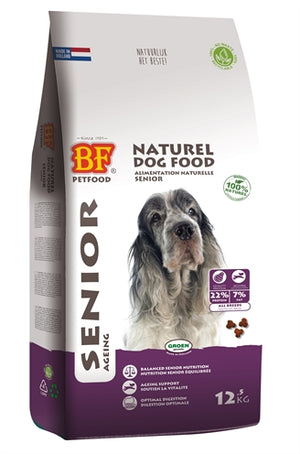 bf Petfood Senior hondenvoer droogvoer 12,5 kg
