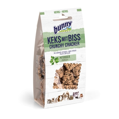 BUNNY NATURE CRUNCHY CRACKER PETERSELIE 50 GR
