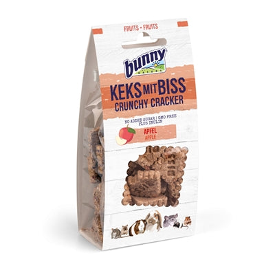 BUNNY NATURE CRUNCHY CRACKER APPEL 50 GR