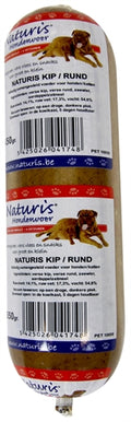 Naturis Houdbaar Kip / Rund hondenvoer natvoer 650 gr