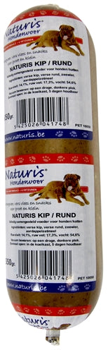 Naturis Houdbaar Kip / Rund hondenvoer natvoer 650 gr