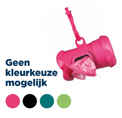 Trixie Poepzakhouder Botvorm Met Poepzakjes Assorti hondenpoepzakjes 15 Stuks